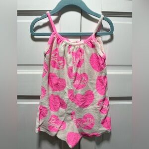 Zara Barbie terry cloth romper